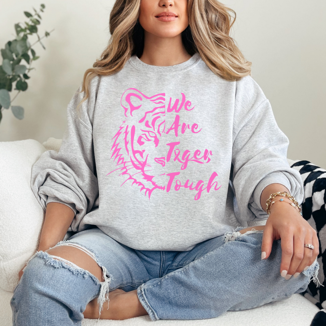 Tiger Tough Pink Out (DTF - Direct to Film - Bella Canvas tee or Gildan Sweatshirt)