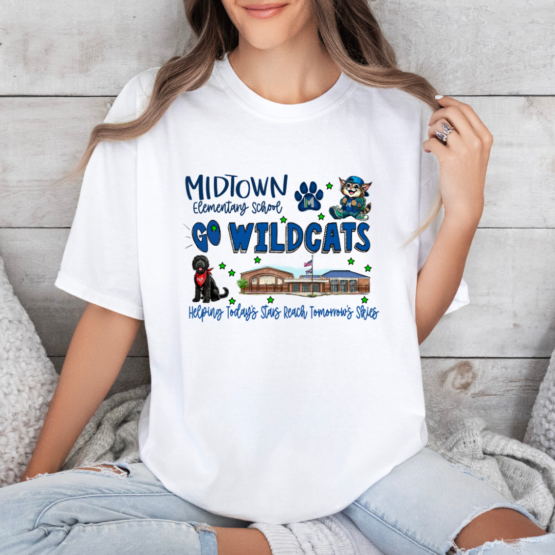 Midtown Collage (DTF - Direct to Film Tshirt or Sweatshirt)