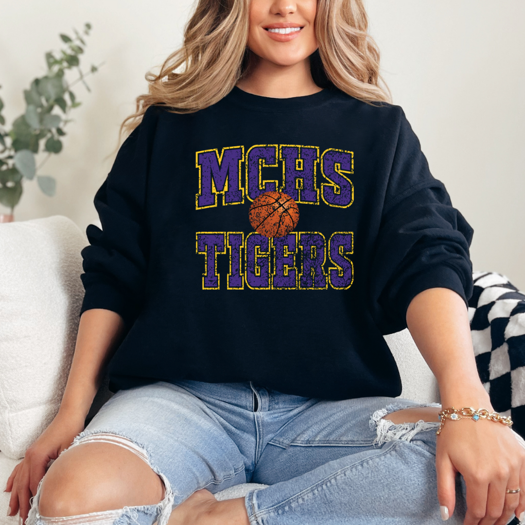 MCHS Basketball (DTF - Direct to Film Tshirt or Sweatshirt)