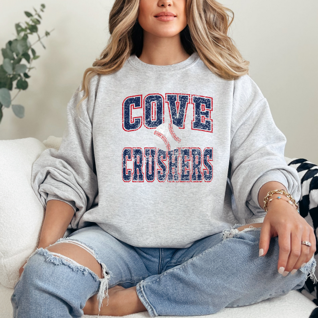 Cove Crushers Old School (DTF - Direct to Film - Bella Canva Tee or Gildan Sweatshirt)