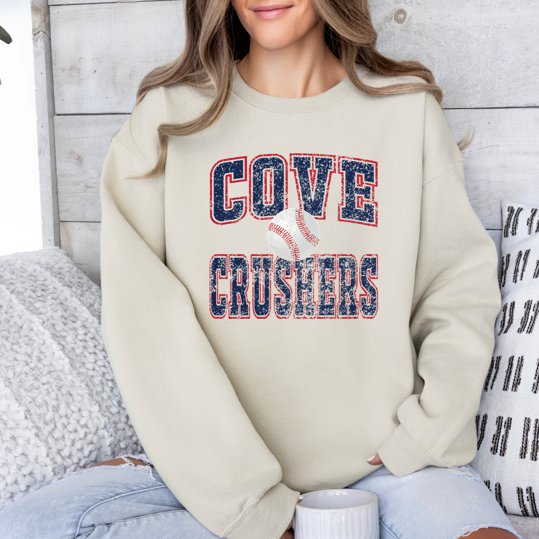 Cove Crushers Old School (DTF - Direct to Film - Bella Canva Tee or Gildan Sweatshirt)