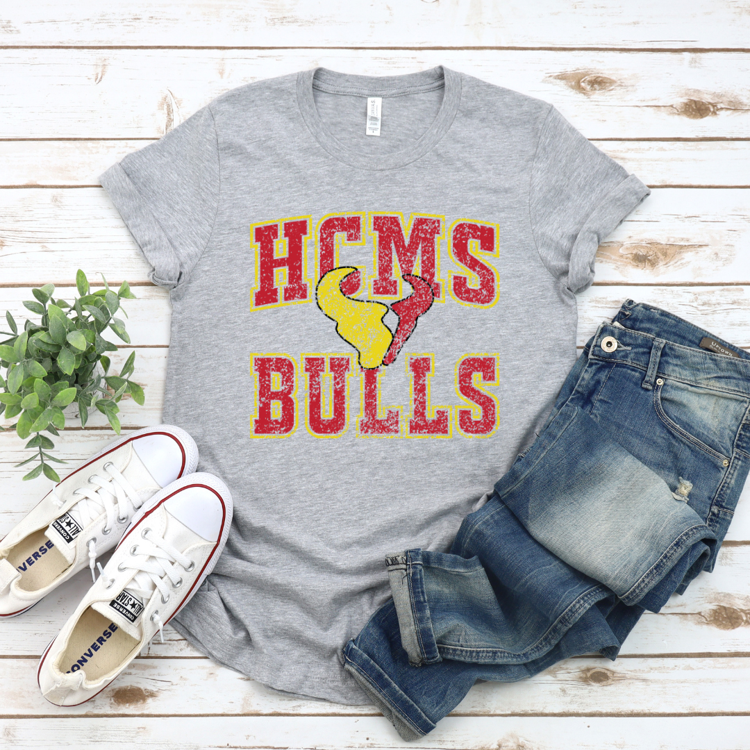 Hampton Cove Middle Old School (Direct to Film - Gildan Sweatshirt - Bella Canvas Tshirt)