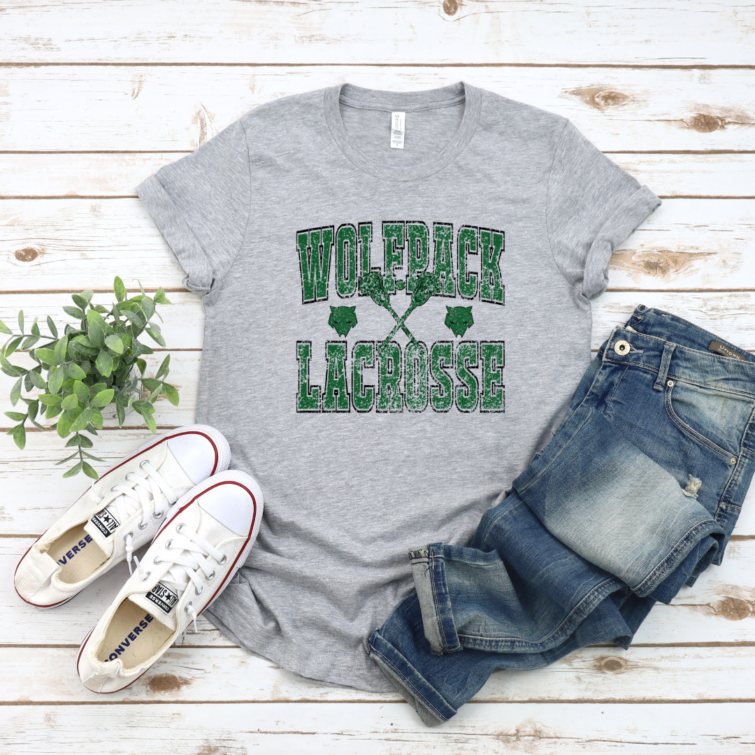 WolfPack Lacrosse (DTF - Direct to Film Sweatshirt or Tshirt)
