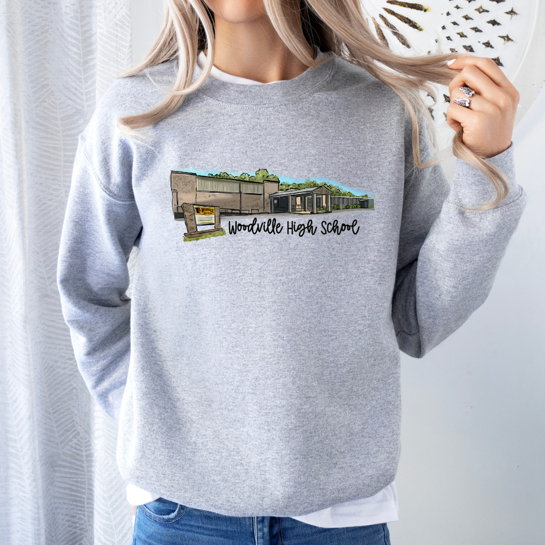 Woodville High School (DTF - Direct to Film Tshirt or Sweatshirt)