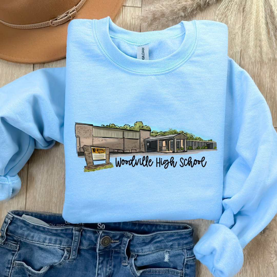 Woodville High School (DTF - Direct to Film Tshirt or Sweatshirt)