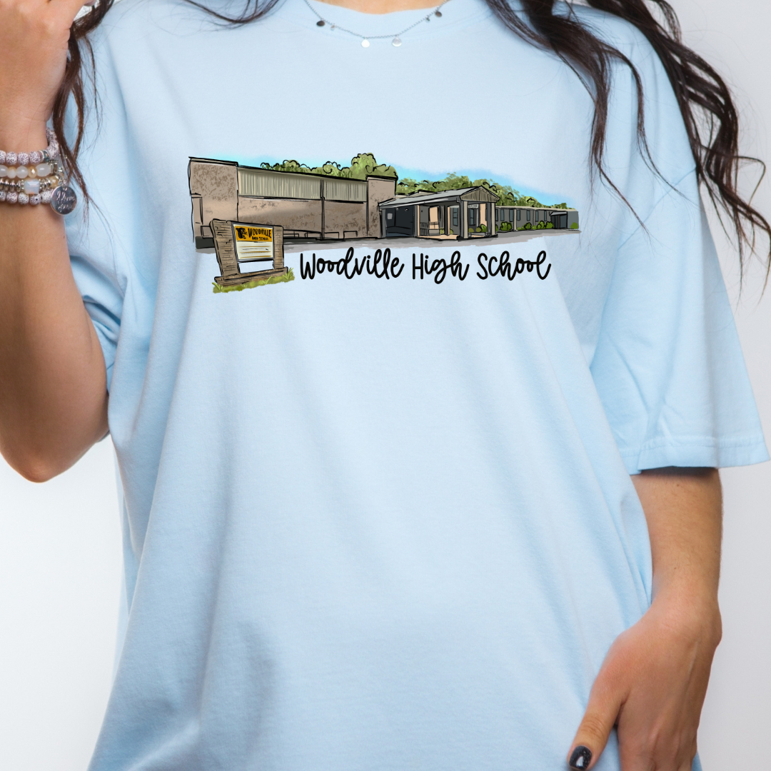 Woodville High School (DTF - Direct to Film Tshirt or Sweatshirt)