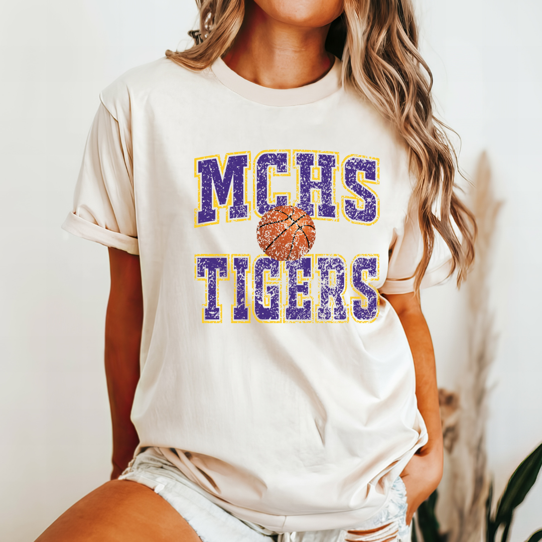 MCHS Basketball (DTF - Direct to Film Tshirt or Sweatshirt)