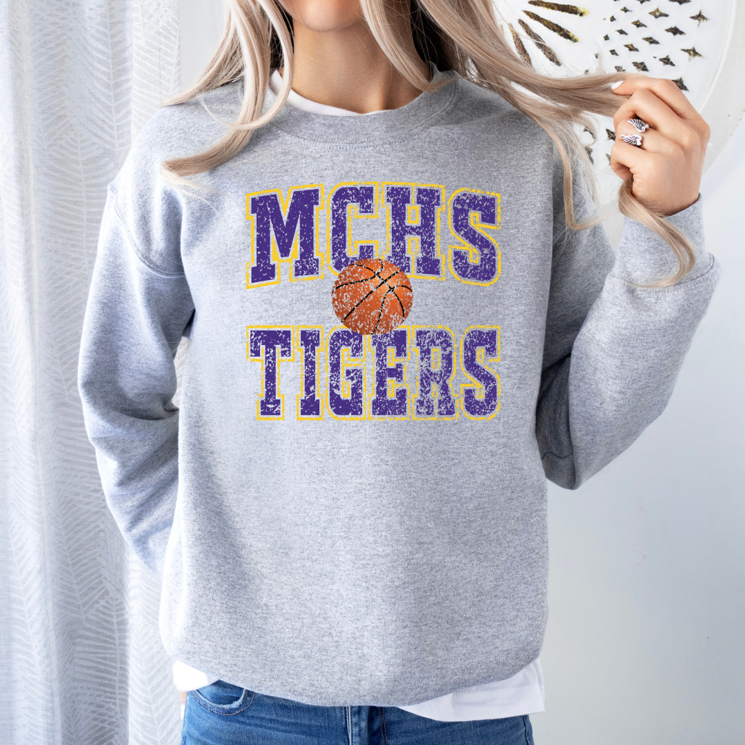 MCHS Basketball (DTF - Direct to Film Tshirt or Sweatshirt)
