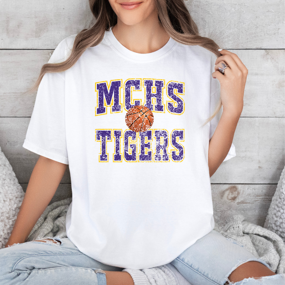 MCHS Basketball (DTF - Direct to Film Tshirt or Sweatshirt)