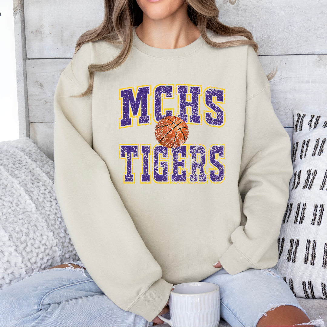MCHS Basketball (DTF - Direct to Film Tshirt or Sweatshirt)