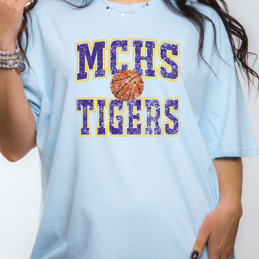 MCHS Basketball (DTF - Direct to Film Tshirt or Sweatshirt)