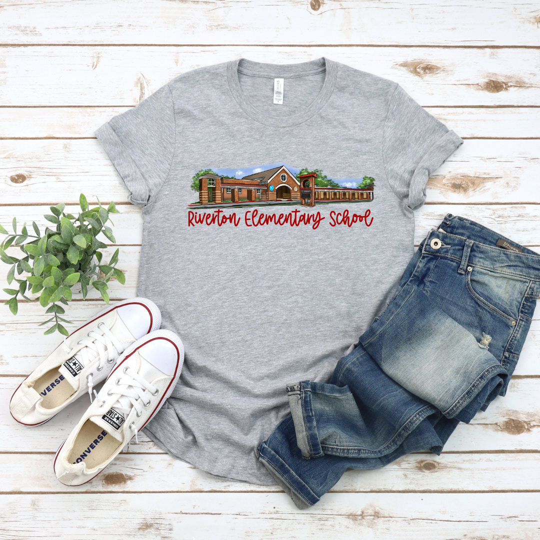 Riverton Elementary SCHOOL (DTF - Direct to Film Tshirt or Sweatshirt)