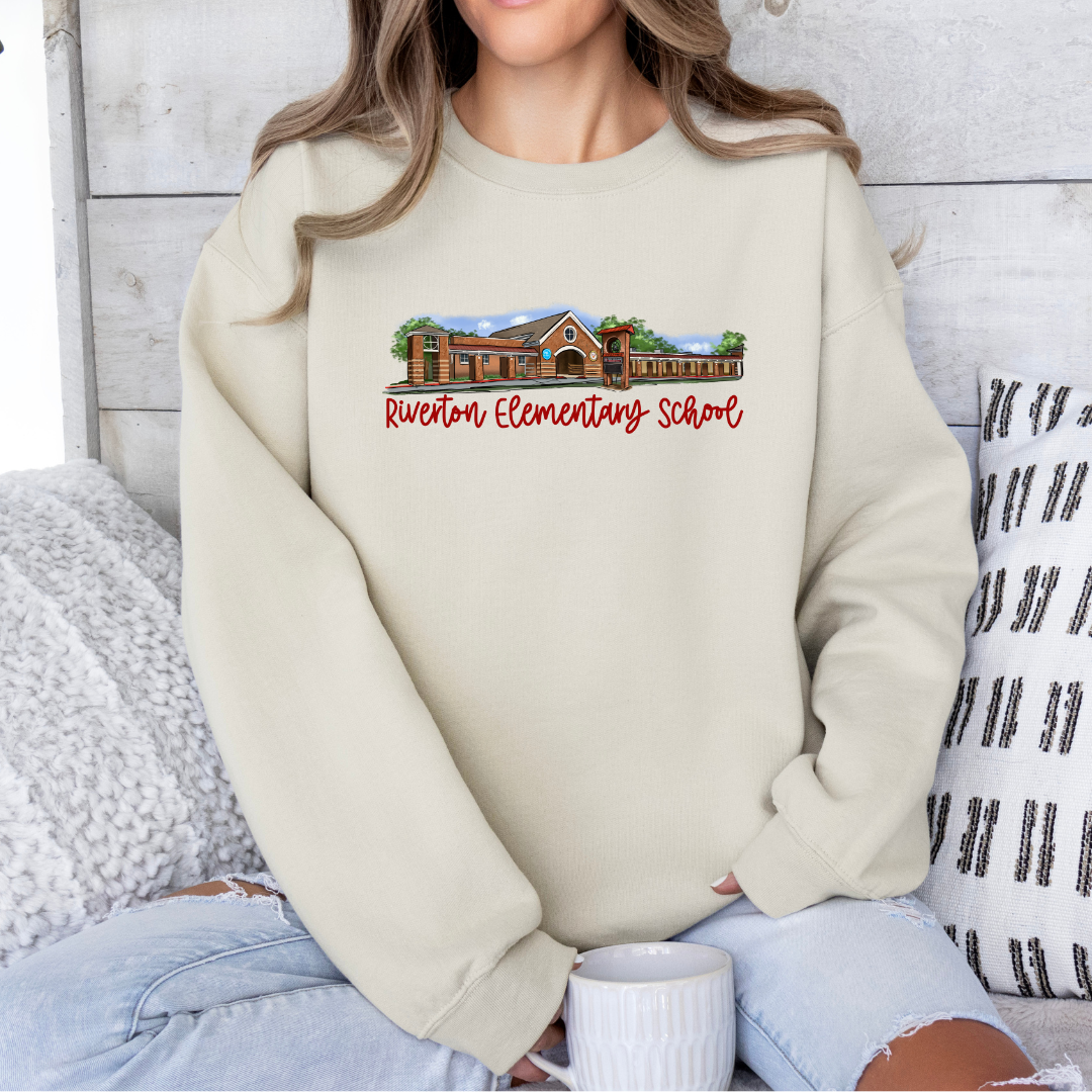 Riverton Elementary SCHOOL (DTF - Direct to Film Tshirt or Sweatshirt)