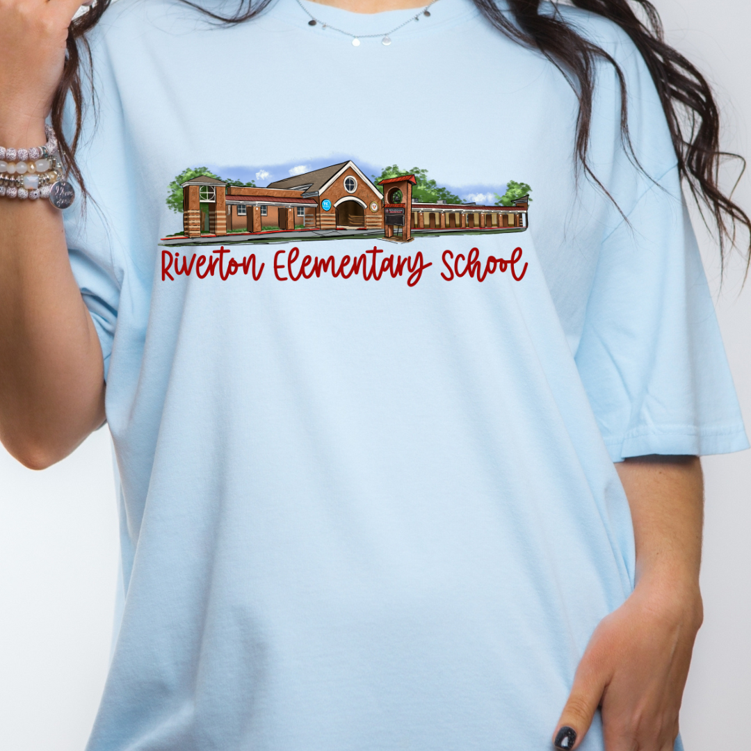 Riverton Elementary SCHOOL (DTF - Direct to Film Tshirt or Sweatshirt)