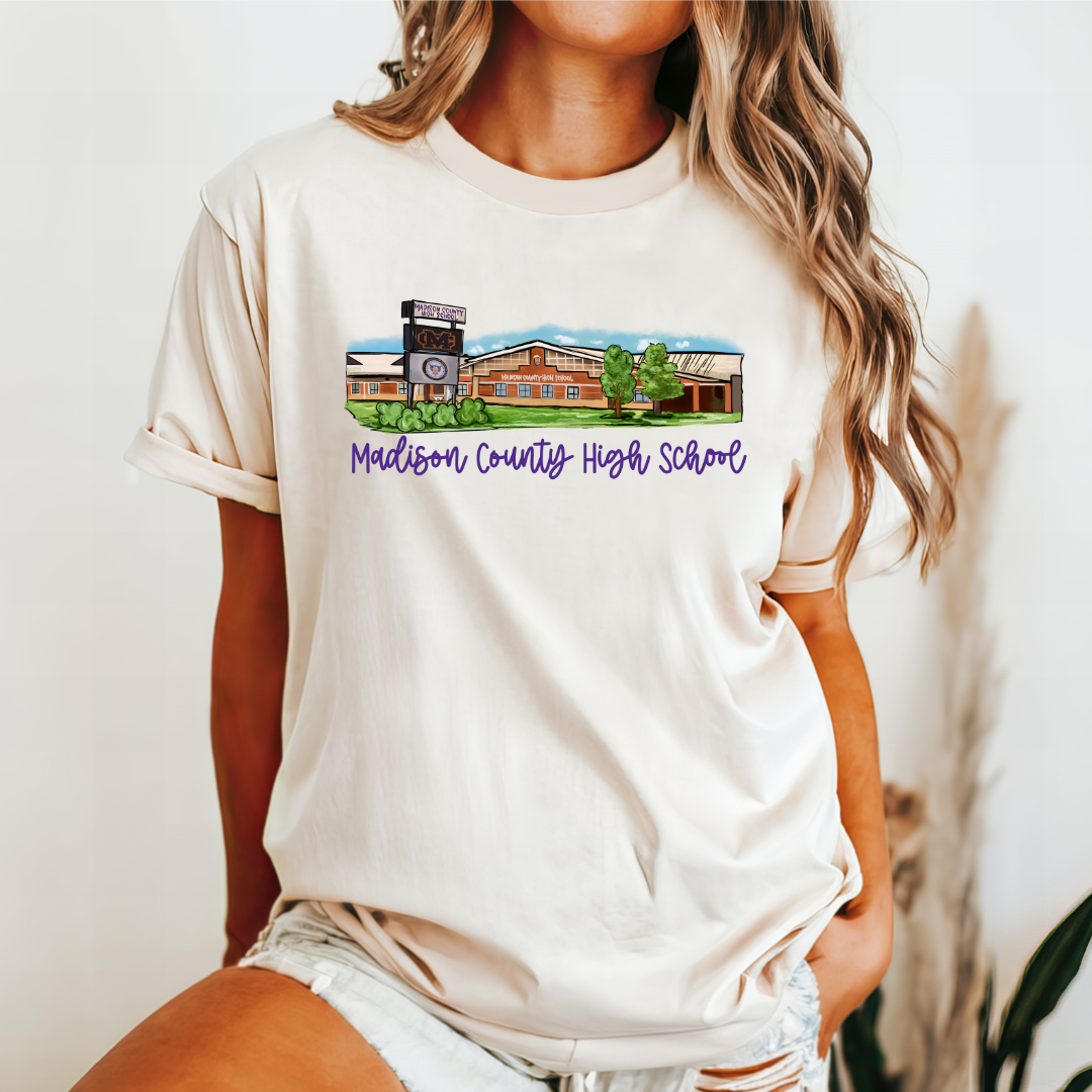 Madison County High SCHOOL (DTF - Direct to Film Tshirt or Sweatshirt)