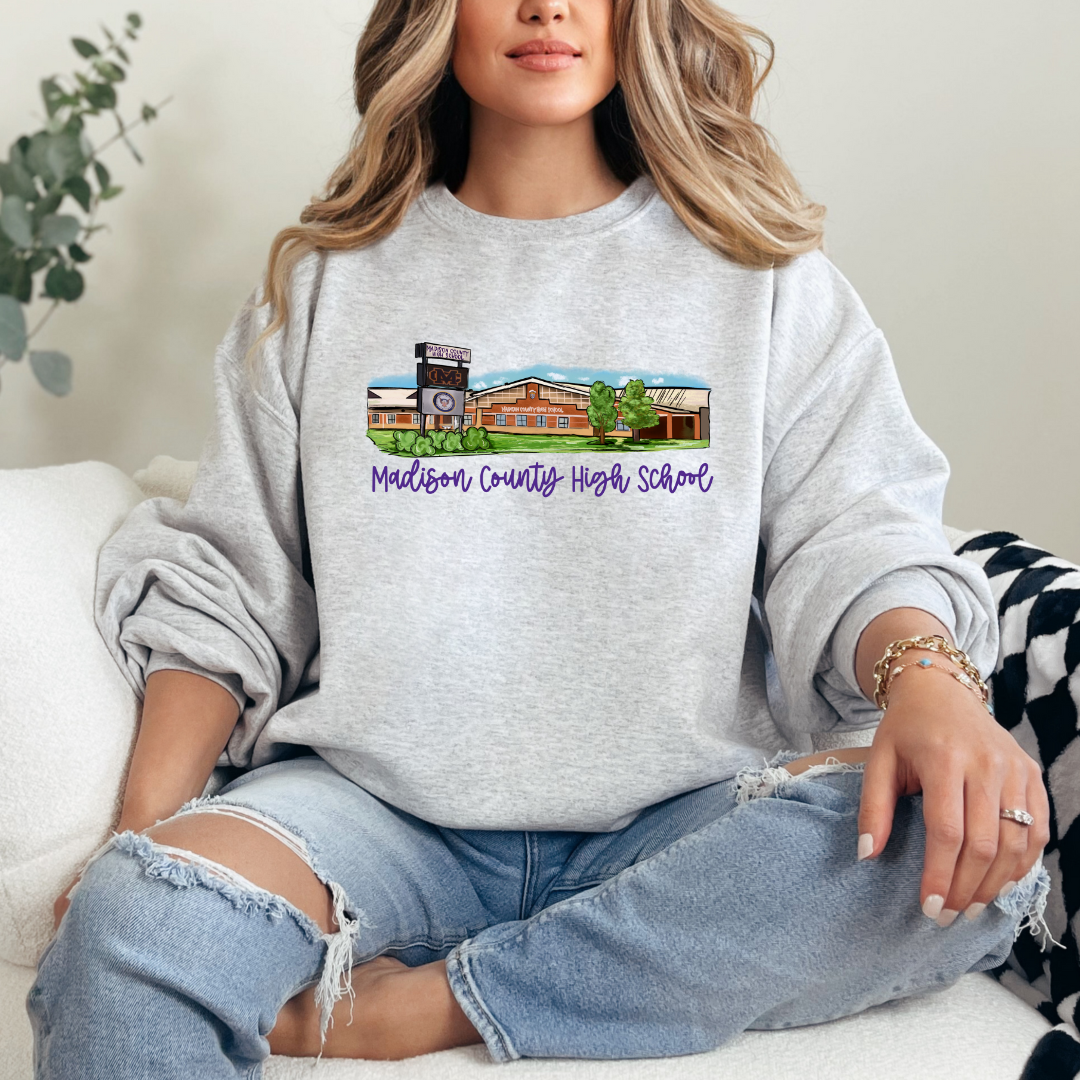 Madison County High SCHOOL (DTF - Direct to Film Tshirt or Sweatshirt)