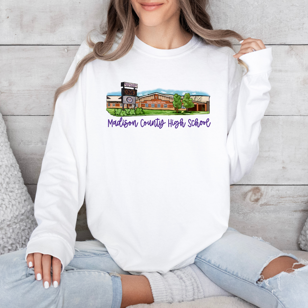 Madison County High SCHOOL (DTF - Direct to Film Tshirt or Sweatshirt)