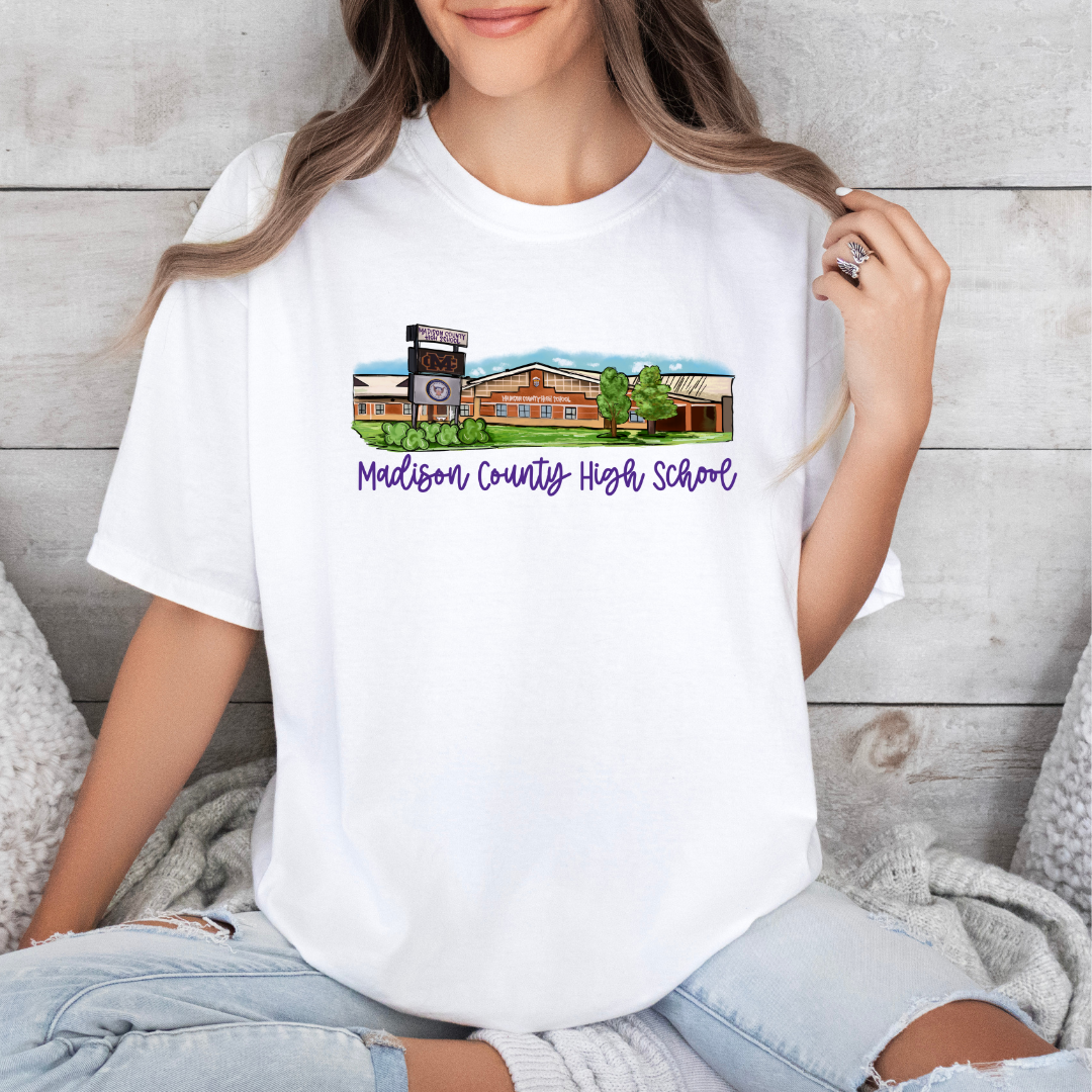 Madison County High SCHOOL (DTF - Direct to Film Tshirt or Sweatshirt)