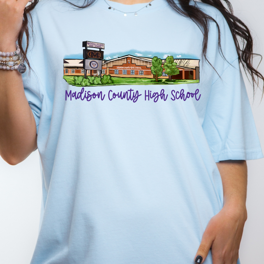 Madison County High SCHOOL (DTF - Direct to Film Tshirt or Sweatshirt)
