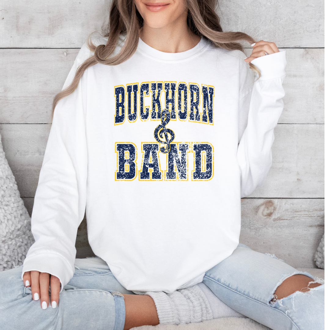 Buckhorn BAND Old School Design (DTF - Direct to Film Tshirt or Sweatshirt)