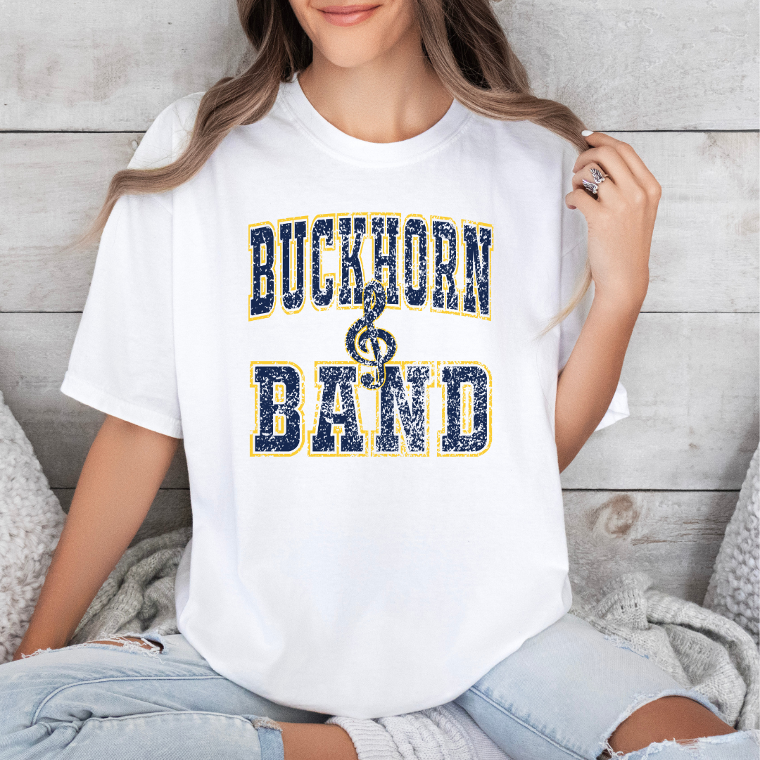 Buckhorn BAND Old School Design (DTF - Direct to Film Tshirt or Sweatshirt)
