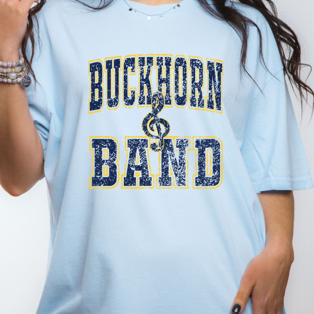 Buckhorn BAND Old School Design (DTF - Direct to Film Tshirt or Sweatshirt)