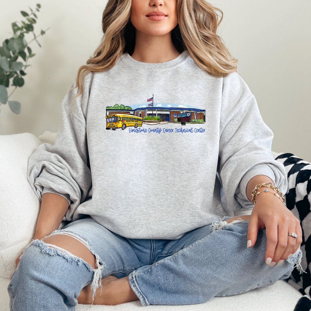 Limestone County Career Technical School BUS DRIVERS  (DTF - Direct to Film Tshirt or Sweatshirt)