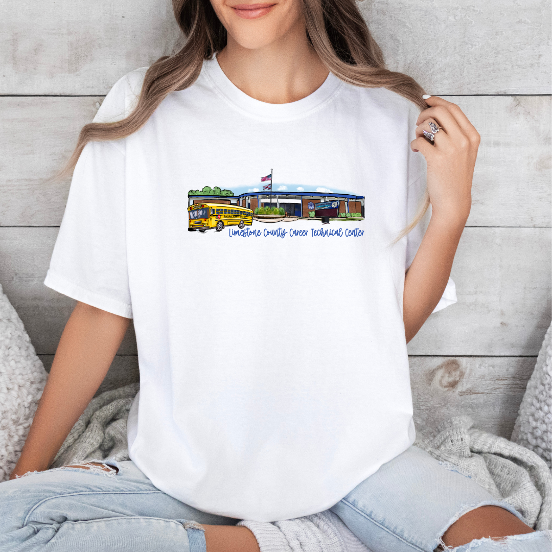 Limestone County Career Technical School BUS DRIVERS  (DTF - Direct to Film Tshirt or Sweatshirt)