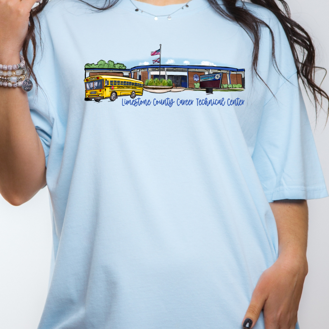Limestone County Career Technical School BUS DRIVERS  (DTF - Direct to Film Tshirt or Sweatshirt)