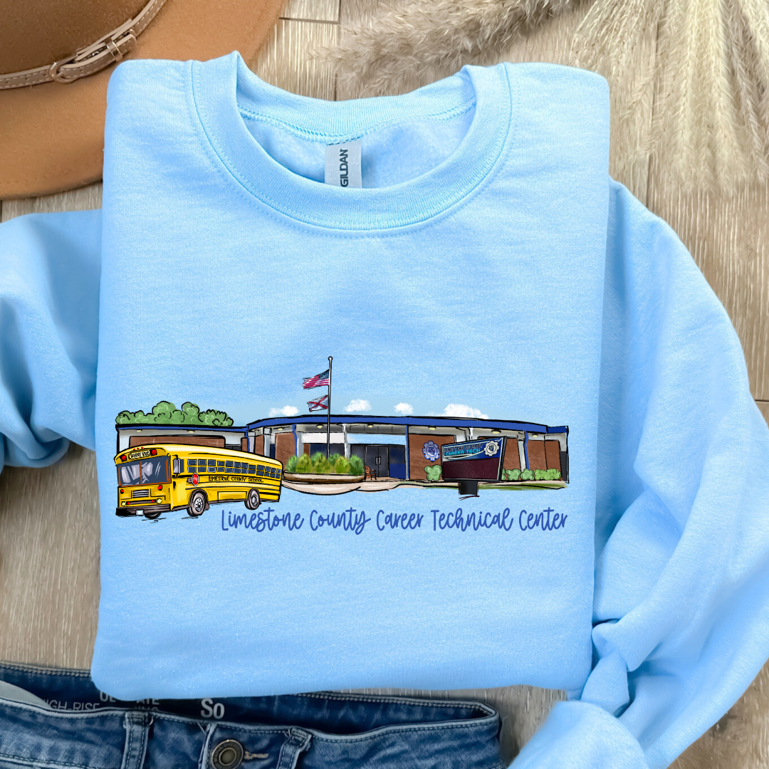 Limestone County Career Technical School BUS DRIVERS  (DTF - Direct to Film Tshirt or Sweatshirt)