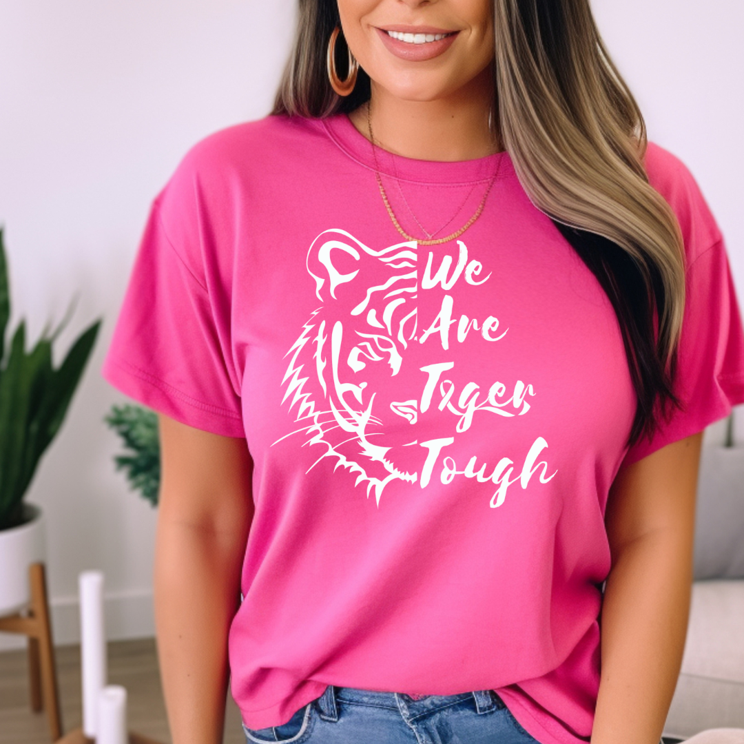 Tiger Tough Pink Out (DTF - Direct to Film - Bella Canvas tee or Gildan Sweatshirt)