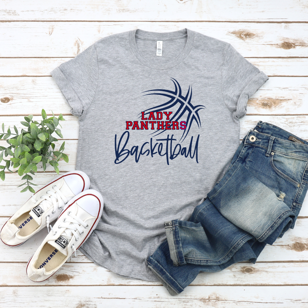 Panthers Bball (DTF - Direct to Film Tshirt or Sweatshirt)