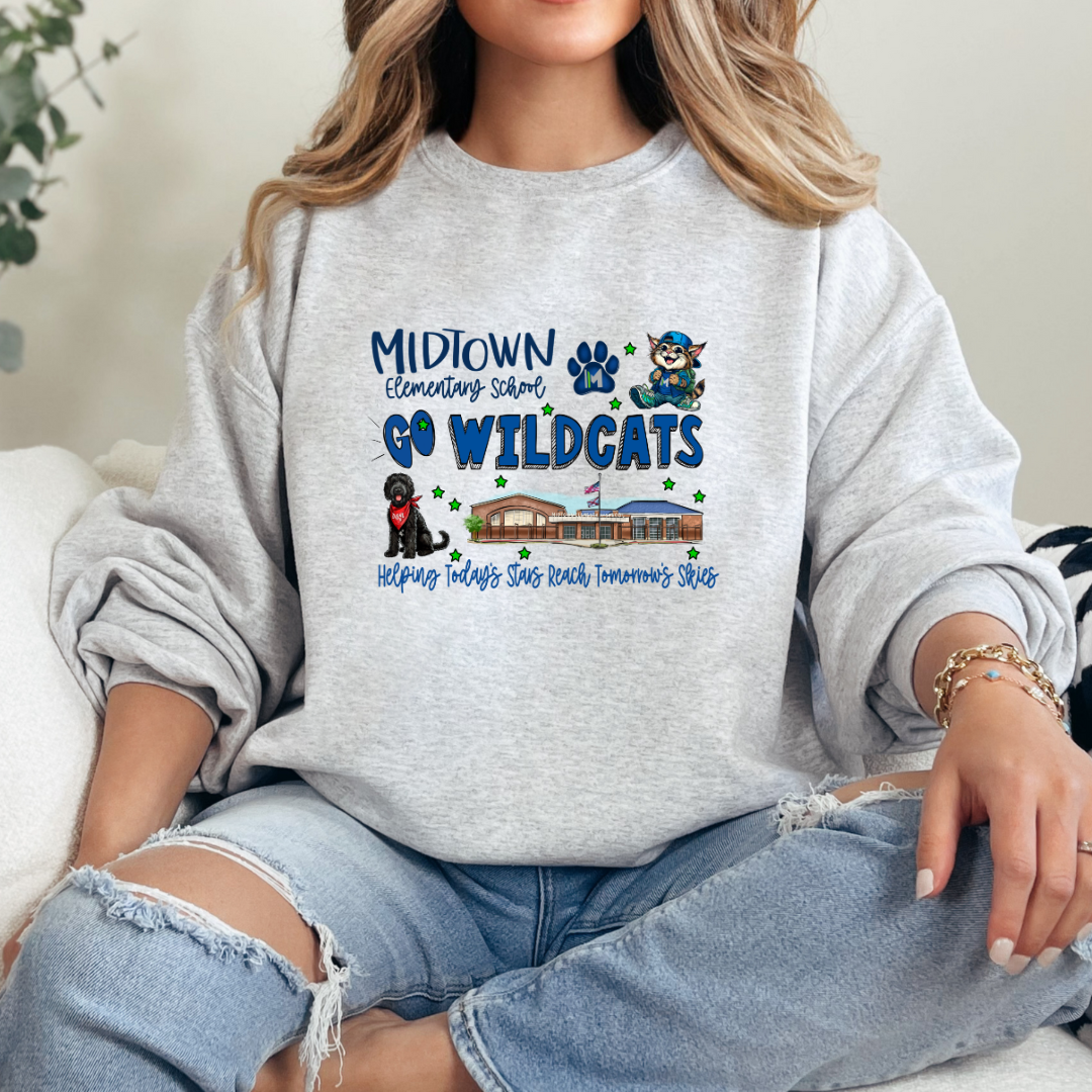 Midtown Collage (DTF - Direct to Film Tshirt or Sweatshirt)