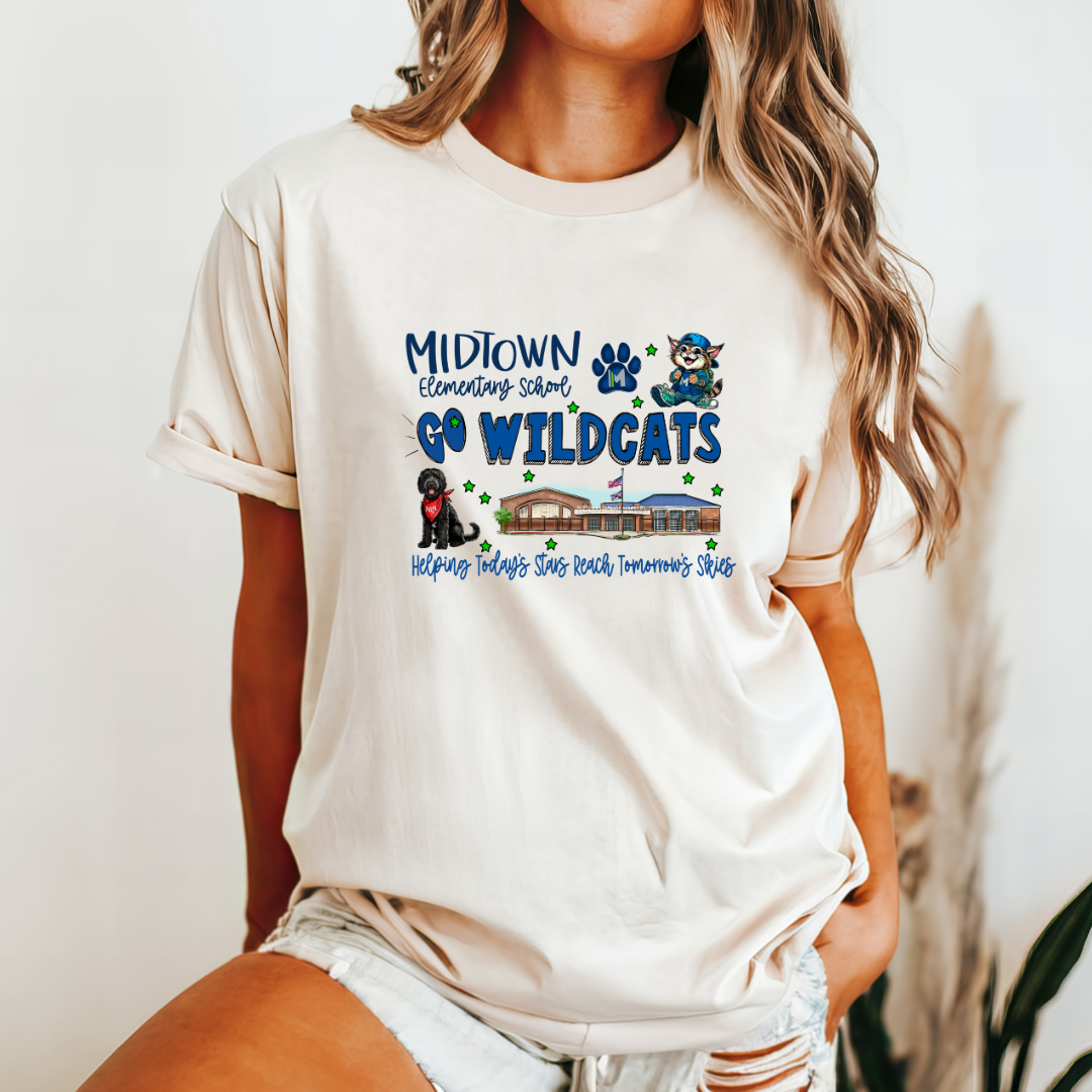 Midtown Collage (DTF - Direct to Film Tshirt or Sweatshirt)