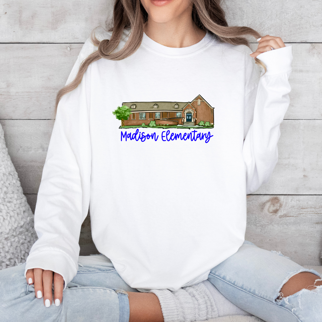 Madison Elementary School (DTF - Direct to Film Tshirt or Sweatshirt)
