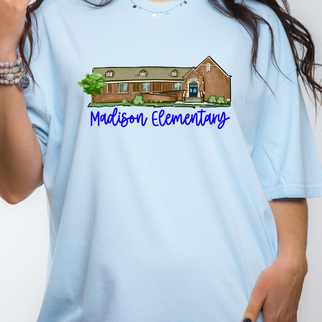 Madison Elementary School (DTF - Direct to Film Tshirt or Sweatshirt)