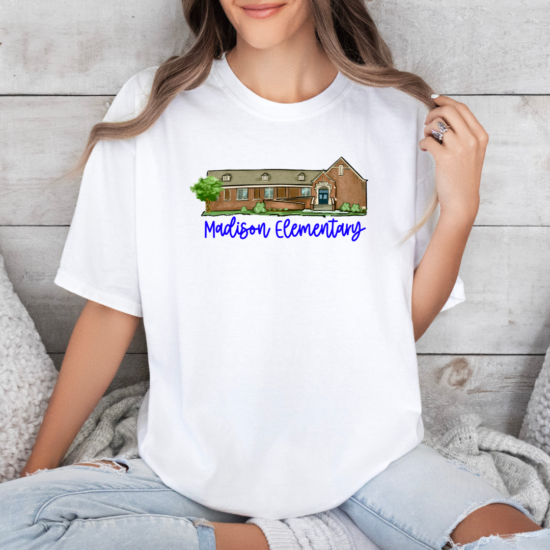 Madison Elementary School (DTF - Direct to Film Tshirt or Sweatshirt)