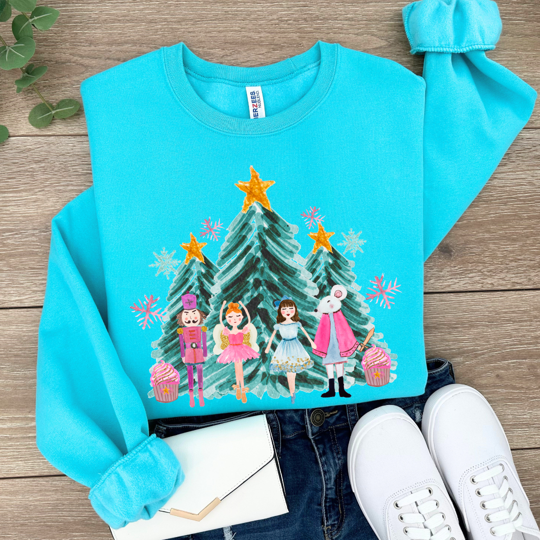 Nutcracker Theme (Sweatshirt Jerzees Brand - DTF - Direct to Film)