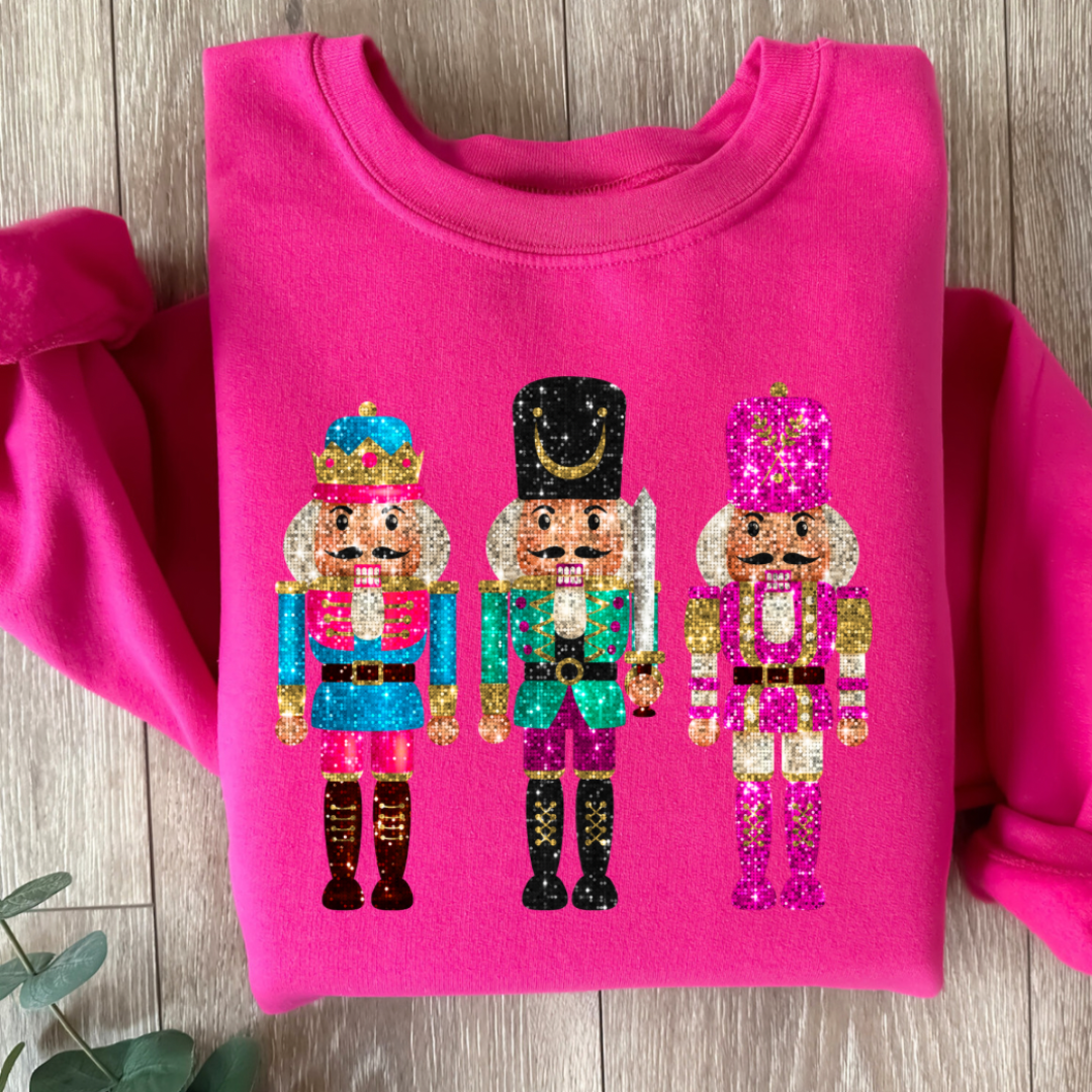 Nutcracker Pink (Sweatshirt Gildan Brand - DTF - Direct to Film)