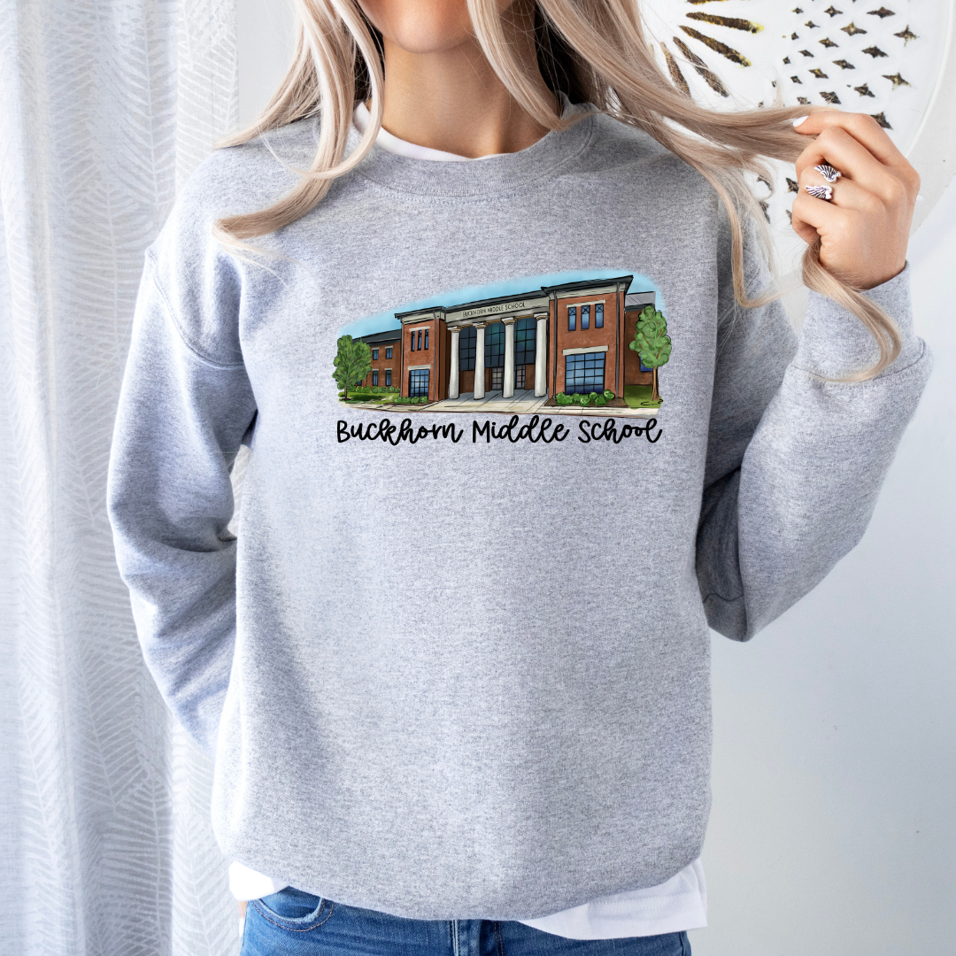 Buckhorn Middle School (DTF - Direct to Film Tshirt or Sweatshirt)