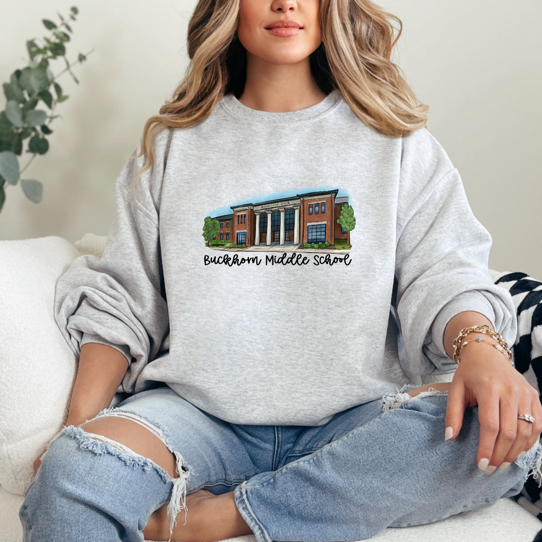 Buckhorn Middle School (DTF - Direct to Film Tshirt or Sweatshirt)