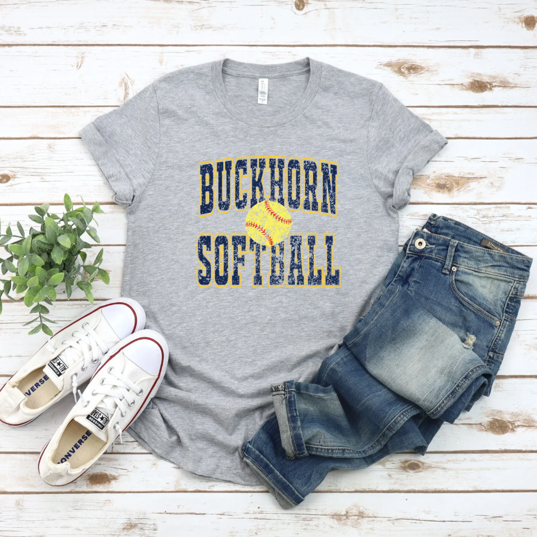 Buckhorn Softball OS (DTF - Direct to Film Tshirt or Sweatshirt)