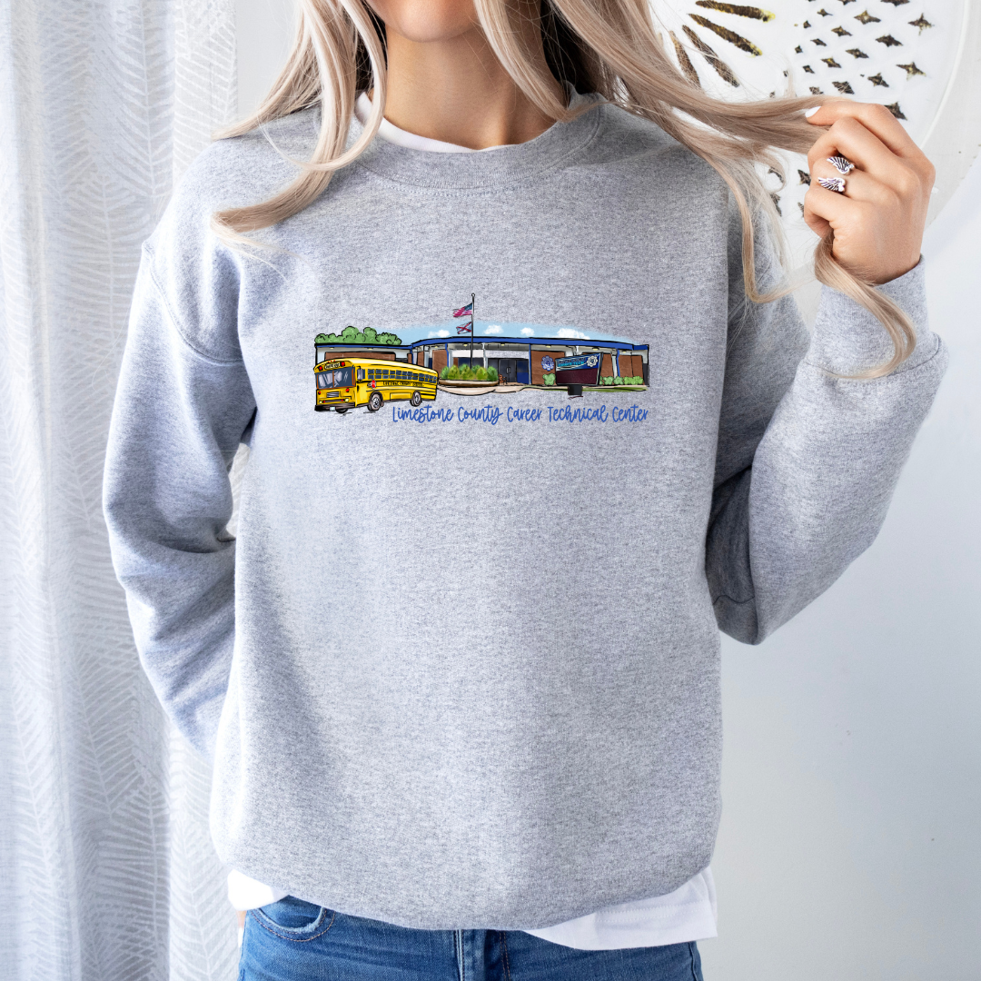 Limestone County Career Technical School BUS DRIVERS  (DTF - Direct to Film Tshirt or Sweatshirt)