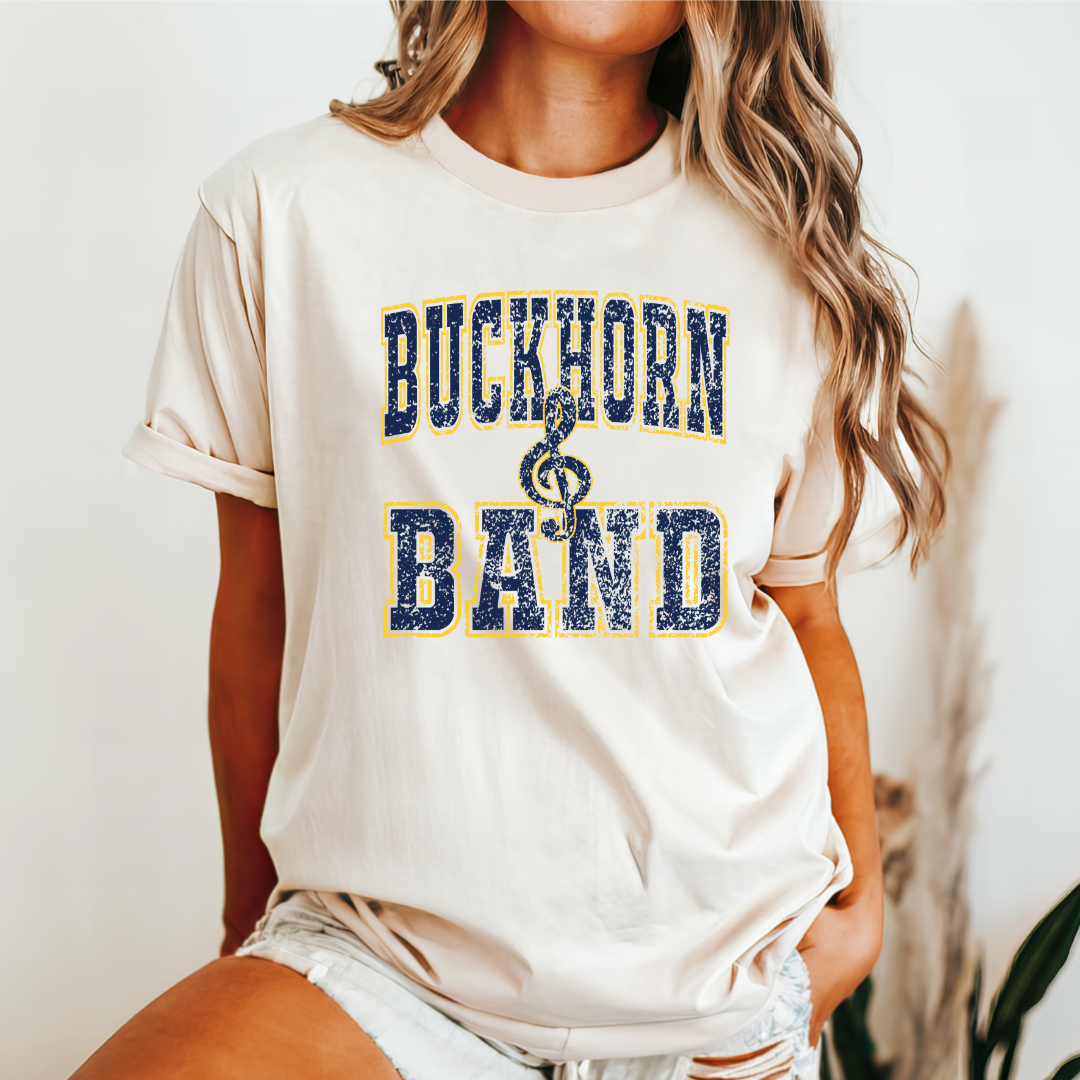 Buckhorn BAND Old School Design (DTF - Direct to Film Tshirt or Sweatshirt)