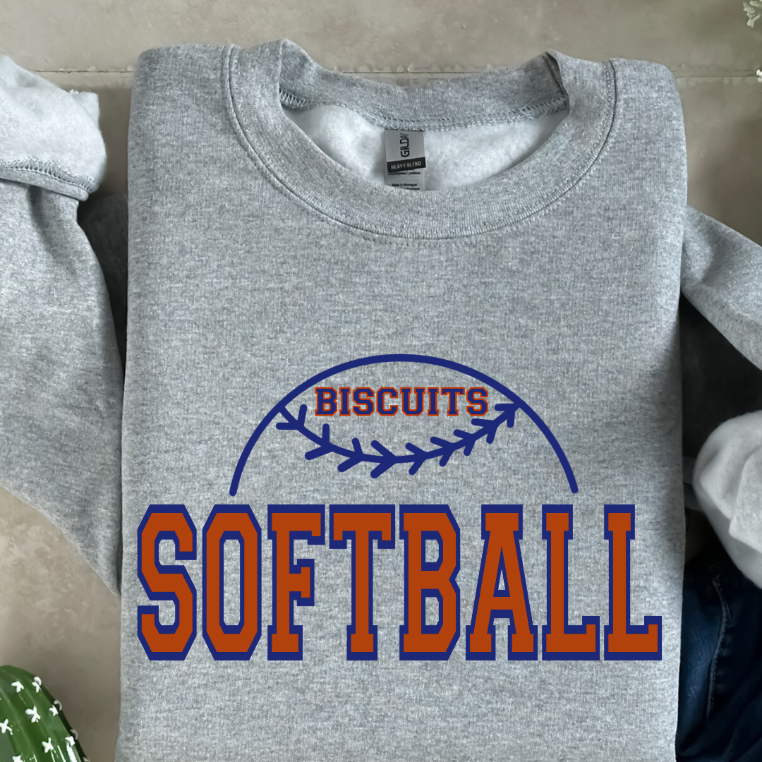 Team Spirit Biscuits (DTF Direct ot Film - Gildan Sport Gray)