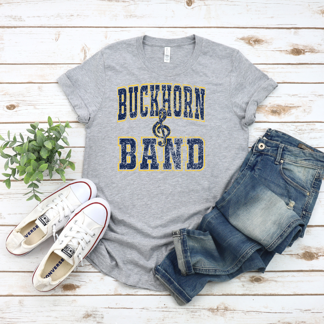 Buckhorn BAND Old School Design (DTF - Direct to Film Tshirt or Sweatshirt)