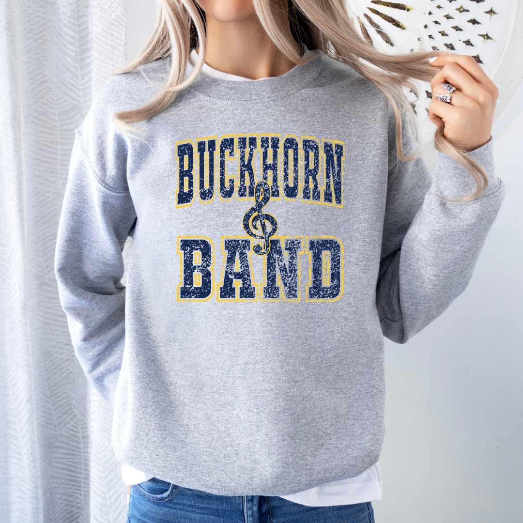 Buckhorn BAND Old School Design (DTF - Direct to Film Tshirt or Sweatshirt)