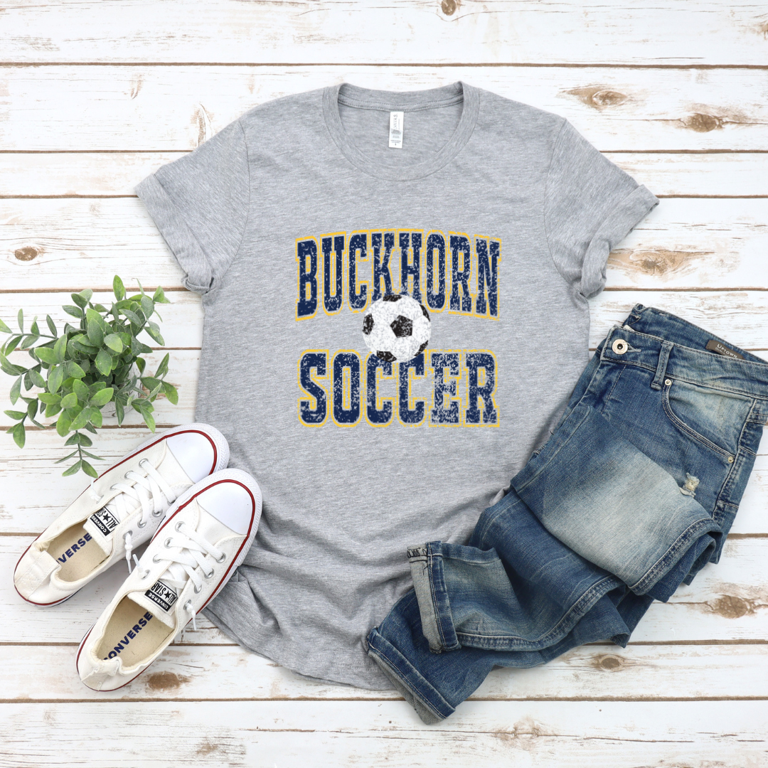 Buckhorn Soccer Old School Design (DTF - Direct to Film Tshirt or Sweatshirt)
