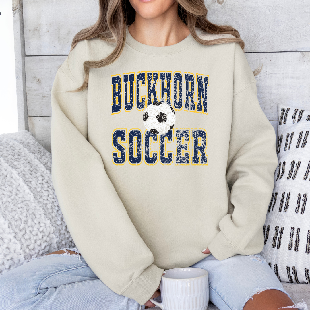 Buckhorn Soccer Old School Design (DTF - Direct to Film Tshirt or Sweatshirt)