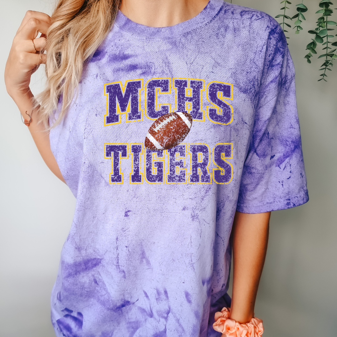 MCHS Old School COLOR BLAST Tees (DTF - Direct to Film Tshirt )